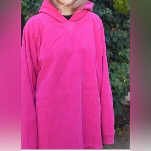 Drew house oversized corduroy bright pink hoodie size XS